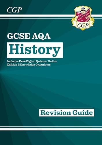 GCSE History AQA Revision Guide (with Online Edition, Quizzes & Knowledge Organisers): perfect for the 2026 and 2027 exams (CGP GCSE History 9-1 Revision) - Image 1