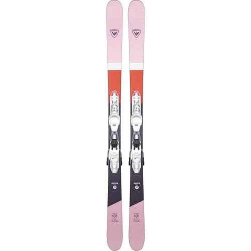 Rossignol Women's Trixie Skis w/Xpress 10 GW B83 White Sparkle Bindings 2024 158 - Image 1