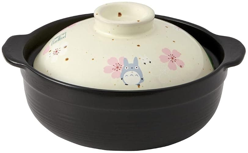 Studio Ghibli - My Neighbor Totoro - Sakura/Cherry Blossom, Skater Traditional Japanese Porcelain Dish Series - Earthen Pot - Image 1