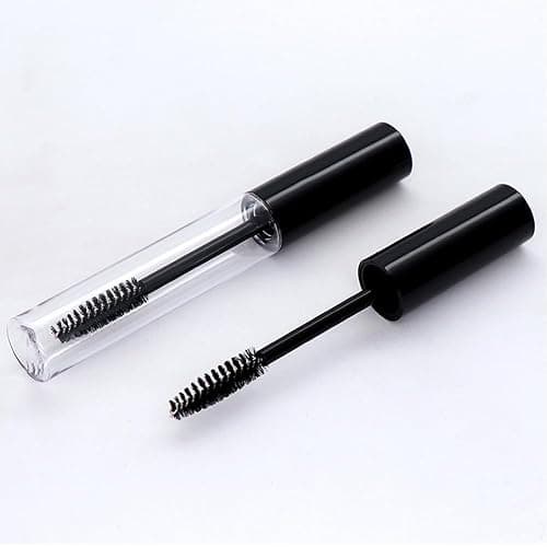4 Pack Empty Mascara Tube with Eyelash Wand, ForSewian10ml Premium Eyelash Cream Container Bottle with Mini Funnels and Leak Stoppers (black) thumbnail 3