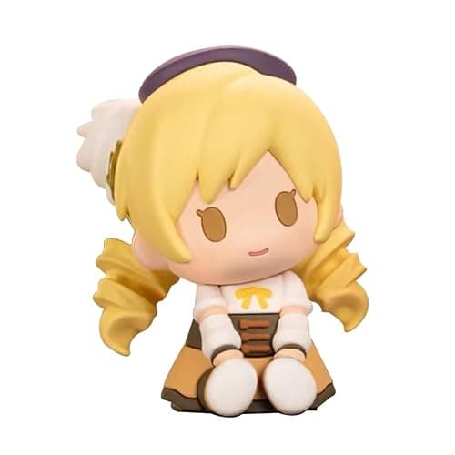 YLQANONG KanameMadoka Figures Akemi Homura Miki Sayaka Kyouko Kyuubey Anime Figure Statues PVC Kaname Madoka Anime Action Figurine 2.36IN - Image 1
