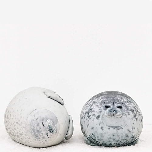 MerryXD Chubby Blob Seal Pillow,Stuffed Cotton Plush Animal Toy Cute Ocean Large(23.6 in) thumbnail 7