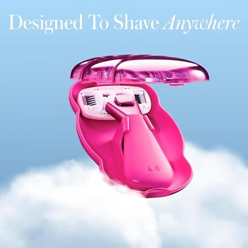 Athena Club Women's Mini Travel Razor - Trial Size - Super Pink thumbnail 10