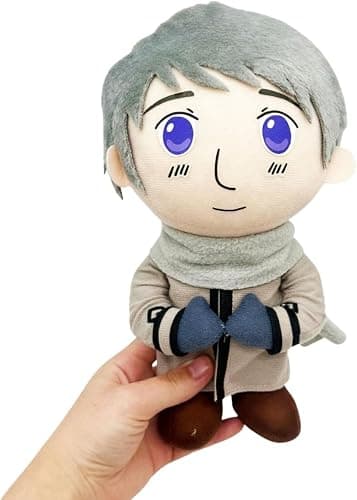Hetalia Axis Powers Russia Plushie, Ivan Braginski, Stuffed Doll, Plush Decor, Game Gifts, Gaming, Beige, (27cm) thumbnail 4