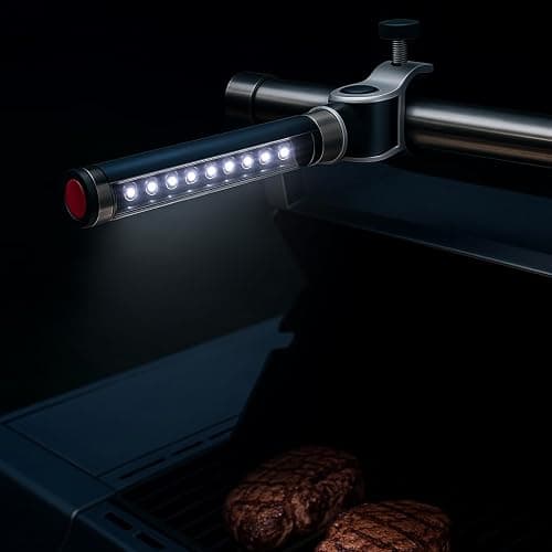 BBQ Grill Light Designed for Blackstone Griddle & Weber Grill - Smoker Grilling Accessories, Perfect Gifts for Men, LED Light bar Dad Birthday Gift - Mens Birthday Gift Ideas Work Light thumbnail 3