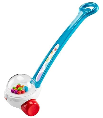 Fisher-Price Baby & Toddler Toy Corn Popper Blue Push-Along with Ball-Popping Action for Infants Ages 1+ Years, 2-Piece Assembly - Toy - Blue v2 FFP thumbnail 5