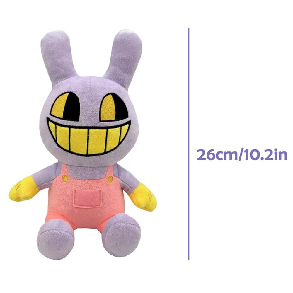 The Amazing Digital Circus Plush,Cute Jax Pomni Kinger Zooble Bubbles Caine Stuffed Plushie Christmas Birthday Gifts thumbnail 3