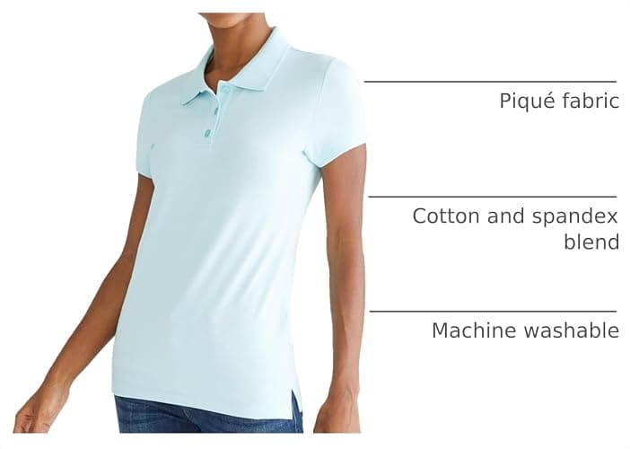 AEROPOSTALE Women's Uniform Polo Short Sleeve thumbnail 6