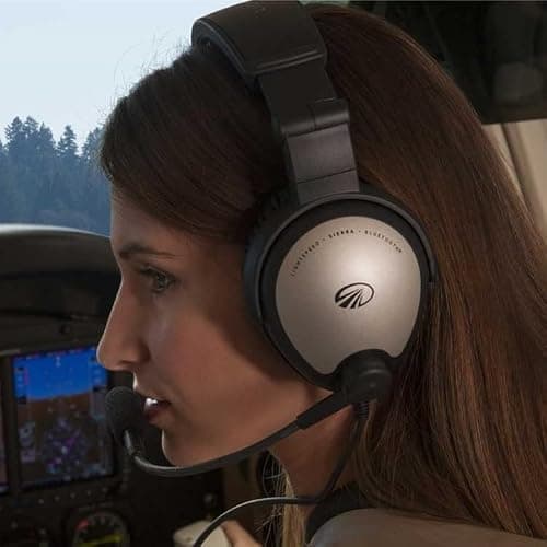 Lightspeed Aviation Sierra ANR Aviation Headset - Premium ANR Pilot Headset - Maximum Noise Canceling & Bluetooth Technology for Exceptional Communication thumbnail 7