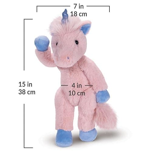 Vermont Teddy Bear Unicorn Stuffed Animal – 15 Inch Pink Unicorn Plush Toys, Soft and Cute Stuffed Plushie, Magical Gift Toy, Perfect for Snuggling for Kids, Boys and Girls, Buddy Collection thumbnail 3