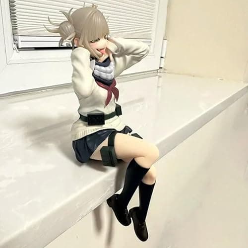 MABAIUDE MHA Himiko Toga Figure MHA Statue, 16cm Sitting Pose Toga Himiko Figure Collectible Desktop Decoration Gifts thumbnail 6