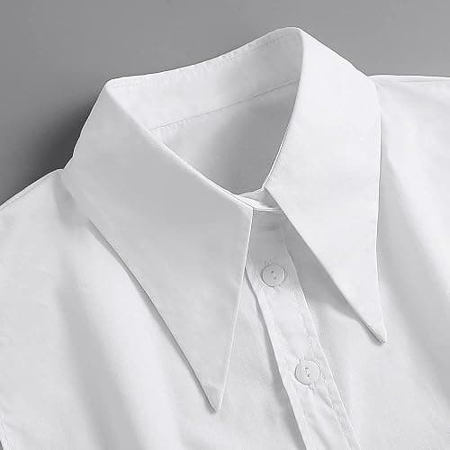 LoudSung Fake Collar Detachable Half Shirt Blouse False Collar Elegant for Women Girls thumbnail 4
