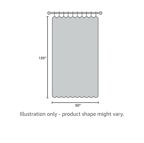 100% Blackout Shield Linen Blackout Curtains for Bedroom 120 Inches Long, Back Tab/Rod Pocket Living Room Drapes, Thermal Insulated Blackout Curtains 2 Panels Set, 50" W x 120" L, Beige thumbnail 2