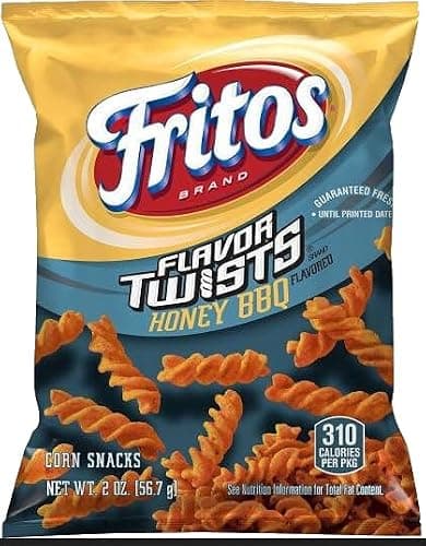 Fritos Honey BBQ Flavored Twists,2 ounce bags (Pack of 8), Bundled by City Wide Gourmet thumbnail 4