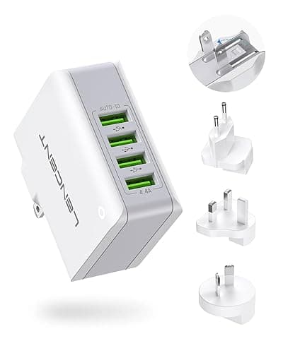 LENCENT 4-Port USB Wall Charger