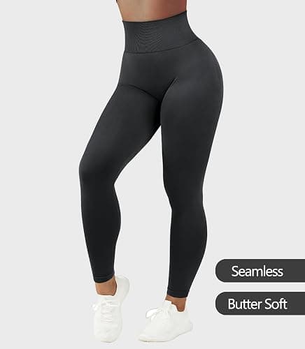 JGS1996 Hidden Scrunch Butt Lifting Leggings for Women Tummy Control High Waisted Workout Gym Seamless Impact Yoga Pants thumbnail 5