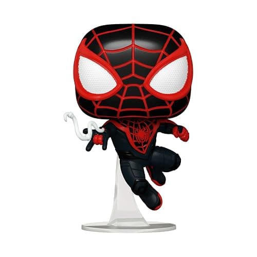 Funko POP! Games: Spider-Man 2- Miles Morales - Spider-man - Collectable Vinyl Figure - Gift Idea - Official Merchandise - for Kids & Adults - Video Games Fans - Model Figure for Collectors thumbnail 2