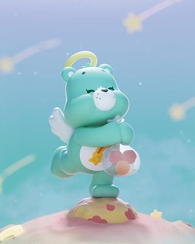 MINISO Care Bears Healing Planet Series Blind Box Soft Vinyl Toy Cute Mystery Animal Figurines, Collectible Surprise Gift Figure Model Random Design for Home Decor Birthday Gifts, Single Box thumbnail 7