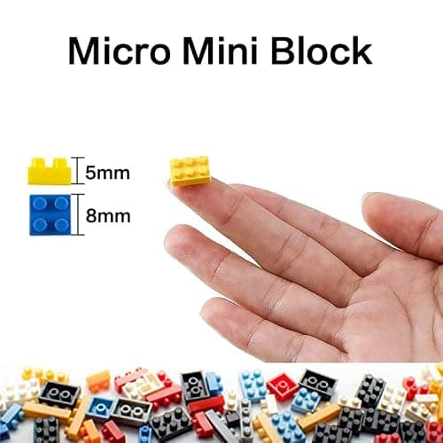 2600Pcs Architecture Mini Building Blocks Set for Adults – Micro Building Bricks Model Kit – Educational Architecture Model – Ages 14+ thumbnail 5