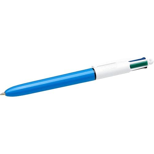 BIC 4 Colours Pens Multicolour Original - Retractable Ballpoint Pens - Pack of 3 thumbnail 5