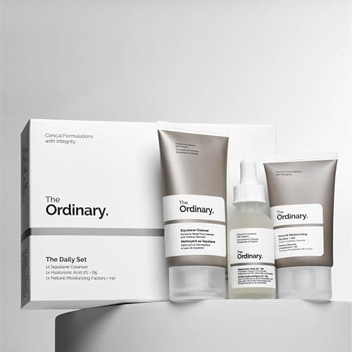 The Ordinary The Daily Set, Daily Skincare Routine with Squalane Cleanser, Hyaluronic Acid 2% + B5, and Natural Moisturizing Factors + HA | Skin Care Set thumbnail 3