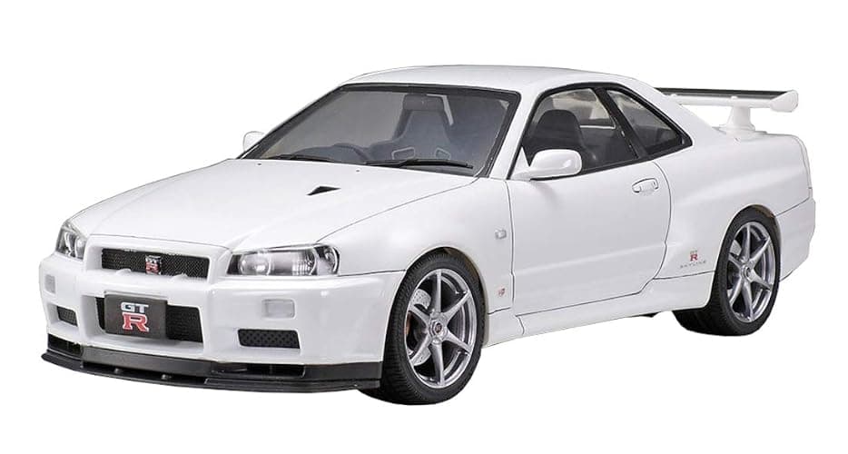 TAMIYA 24258 1:24 Nissan Skyline GT-R R34 V-Spec II - Model Building, Plastic Kit, Hobby, Crafts, Gluing, Model Kit, Model, Plastic Model Building, Medium - Image 1