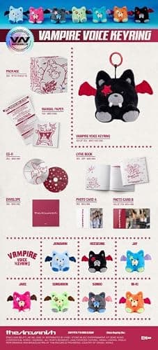 ENHYPEN Album - THE SIN: VANISH Random Voice Keyring Ver.+Pre Order Benefits+BolsVos Exclusive Idol-Inspired Giveaways Package thumbnail 5