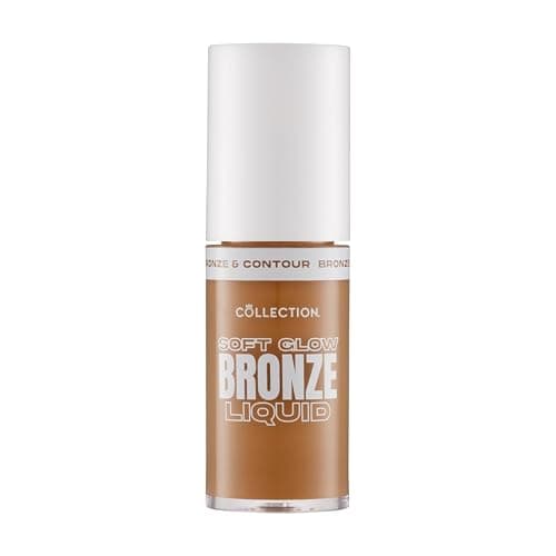Collection Cosmetics Soft Glow Liquid Bronzer- Medium- 5ml | Long-Lasting Sculpted Effect- Buildable & Ultra-Blendable Pigment- Skin Loving Ingredients - Image 1