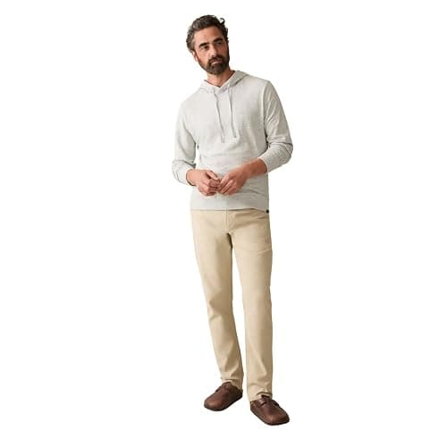 Faherty Men's Sunwashed Slub Hoodie thumbnail 2