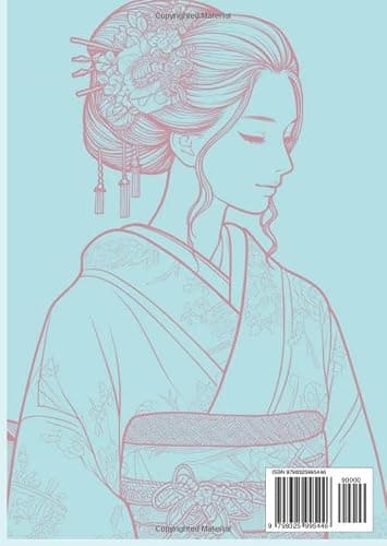 Taisho Era Beauty Coloring Book: Taisho Era Beauty thumbnail 2
