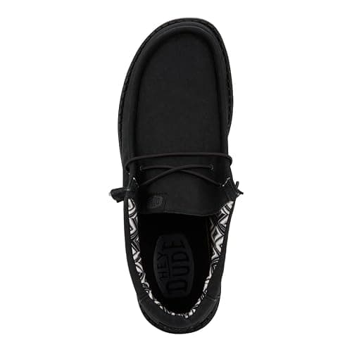 HEYDUDE Men’s Wally Stretch Canvas Loafers | Comfortable Lightweight Slip-On Shoes for Men | Casual Walking, Travel & Everyday Comfort thumbnail 2