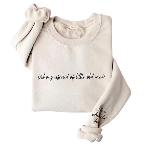 DIOMMELL Who's Afraid of Little Old Me You Should Be Sweatshirt Music Album Sweatshirt - Image 1