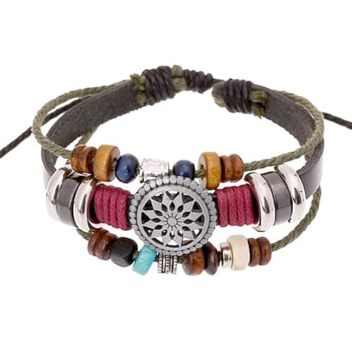 Trenro Women Lady Bohemia Wind Beaded Multilayer Hand Woven Bracelet Jewelry thumbnail 6