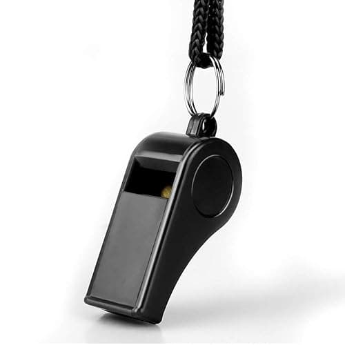 Hipat Whistle, 2 Packs Plastic Sports Whistles with Lanyard, Loud Crisp Sound Whistle Ideal for Coaches, Referees, and Officials thumbnail 5