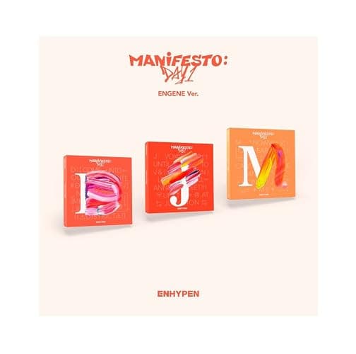 Kakao M ENHYPEN - MANIFESTO : DAY 1 ENGENE VERSION CD (D : ENGENE ver.), 105 x 102 x 40 mm - Image 1