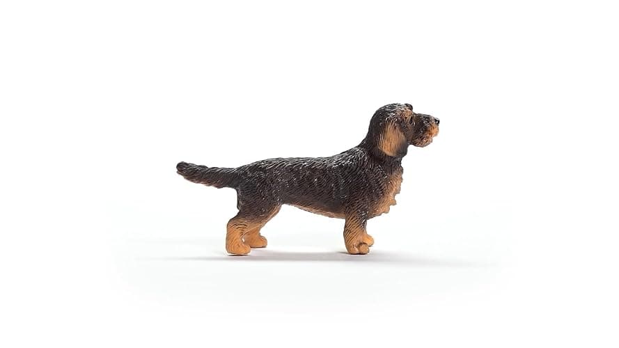 Schleich Farm World - Farm Animal Toy Wire Haired Dachshund Dog Toy Figurine - Kids Ages 3+ thumbnail 5
