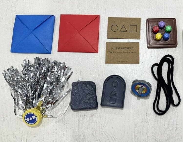 Korean Games for Kids & Families – 5-in-1 Set: Gonggi, Ddakji, Paengi, Jegi Kick & Biseokchigi – Fun Hand-Eye Coordination Training – Squid Game Pentathlon Play Set thumbnail 2