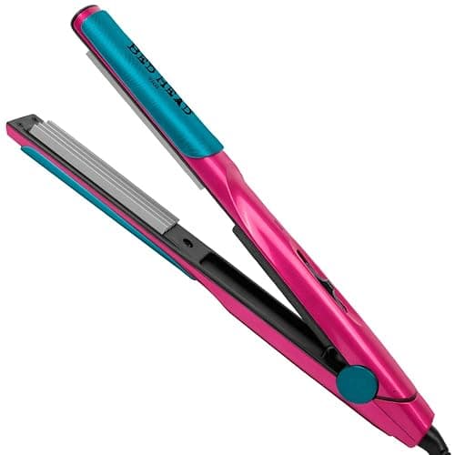 Bed Head Little Tease Hair Crimper | Small Texture, Pumped-Up Volume, & Extra Shine | Crimper Hair Tool with Tourmaline Ceramic Coating for Less Damage (1 in) - Image 1