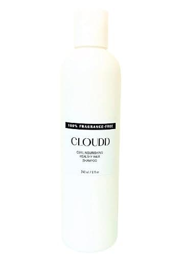 CLOUDD Fragrance-Free Curl Nourishing Healthy Hair Shampoo, 100% Fragrance-Free and Essential Oil-Free, Unscented - Image 1