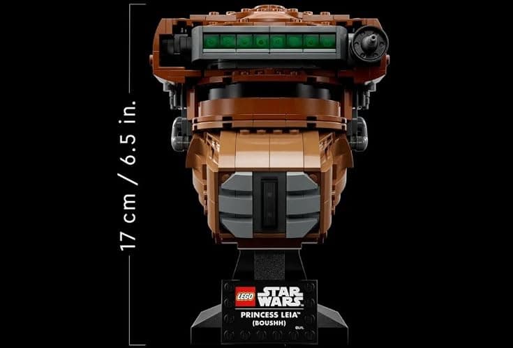 LEGO 75351 Princess Leia (Boushh) Helmet - New. thumbnail 3