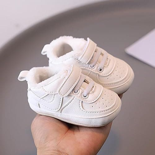 Clowora Unsex Baby Shoes Boys Girls Infant Sneakers Non-Slip Soft Rubber Sole Toddler Crib First Walker Lightweight Shoes thumbnail 7