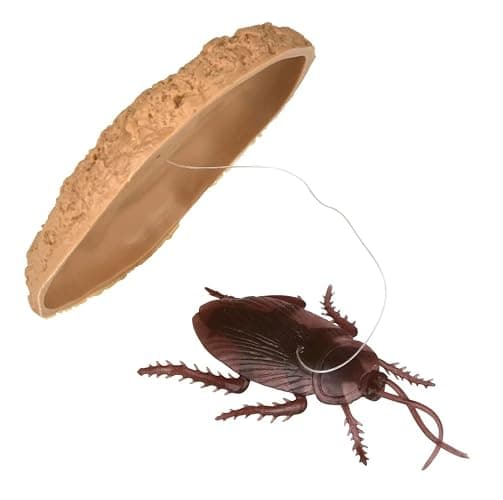 Nikki's Knick Knacks Prank Cookie Cockroach Surprise - April Fools Day Prank Kit Gag Joke - Realistic Insect Prank, Small, Brown thumbnail 5