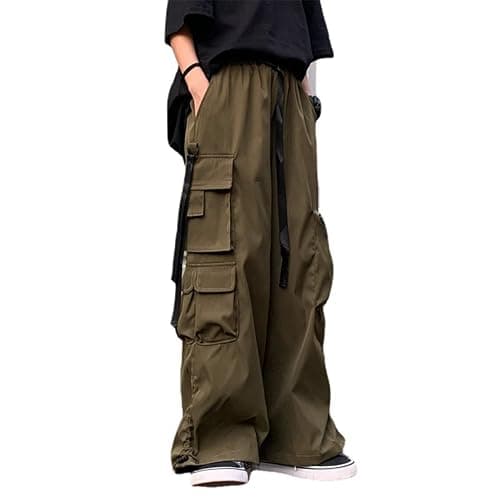 Women Joggers Goth Y2K Baggy Loose Pants Outdoor Cargo Pants Punk Streetwear - Image 1