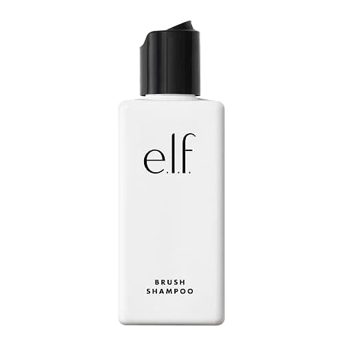 e.l.f. Makeup Brush Shampoo, Gentle Bristles Conditioner To Easily Remove Oils & Dirt From Makeup Brushes, 4.1 Fl Oz, Vegan & Cruelty-Free - Image 1