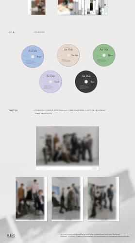 Seventeen An Ode 3rd Regular Album Version.5 Real-Black 104p PhotoBook+8p Mini Book+4p PhotoCard+Tracking thumbnail 6