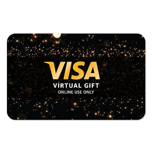 Visa Virtual $50 eGift Card (plus $4.95 Purchase Fee) - For Online Use Only - Image 1