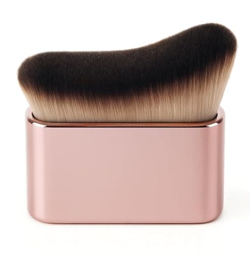 Diryi Professional Kabuki Foundation Brush, Self Tanner Brush, Large Body Makeup Brush, Full Body Tanning Brush for Liquid, Cream,Powder Makeup, Flawless Blending for Face, Legs, Arms & Body - Image 1