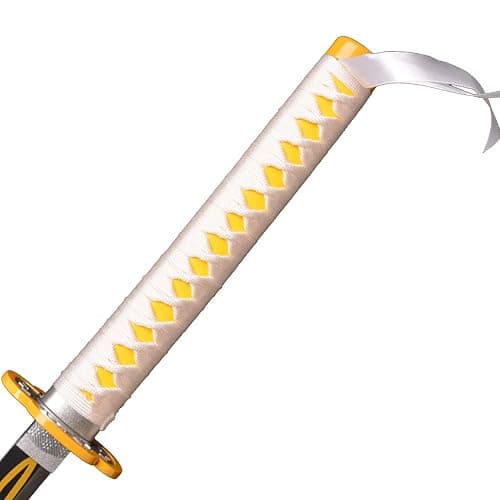 Metal Demon Sword 104cm/41inchs,Stainless Steel, Hashira Pillar and Protagonist Katana for Anime Cosplay, Anime Original Textures, Multiple Styles to Choose from thumbnail 5