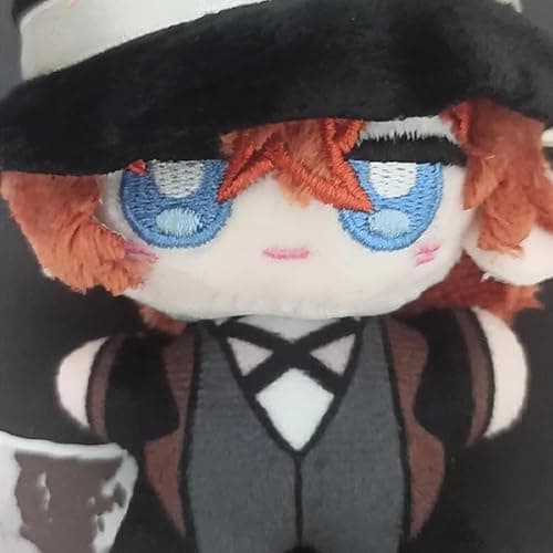 QAHEART BSD Plush Nakahara Chuuya Soft Figure Anime Plushies Stuffed Pillow Schoolbag Wallet Pendant Charm Mini Hug Pillow Decoration thumbnail 5