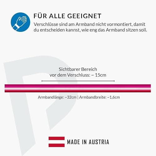 Druck-Palast LGBTQ Lesbian Stoffarmband - Satin Armband - Wasserfest & Langlebig - Regenbogen Farben - Pride Armband - Freundschaftsarmband - Geschenk für Lesben - Unisex - Trendy thumbnail 4